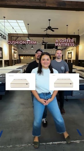 Our mattress choices 🙂 ↕️