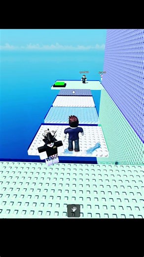 Robot Guy Playing Parkour 🥶 #roblox