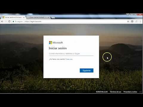 Iniciar sesión hotmail
