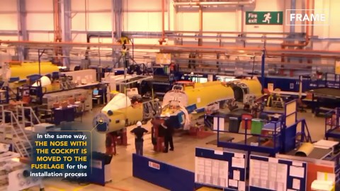 Inside Factory Producing Super Advanced European Fighter Jet
