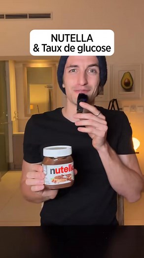 32K views · 395 reactions | Nutella sur pain blanc. Voyons comment une tartine de 30g affecte la glycémie. #glycemie #glycémie #glucose #tauxdeglucose #nutella #painblanc #diabete #tauxdesucre | Glucose Hacker France | Facebook
