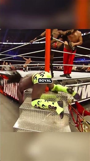 Kofi Kingston’s Craziest Royal Rumble Saves Ever😱 #wwe #wrestling #wrestlemania #wwefan