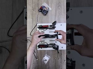 Putting the Simagic P2000 pedals together