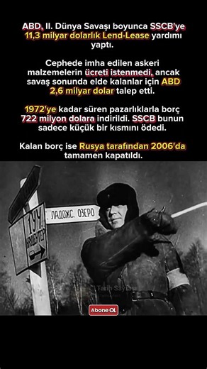 How Was the $11.3 Billion Lend-Lease Aid from the USA to the USSR Paid Back? #history #history #ww2