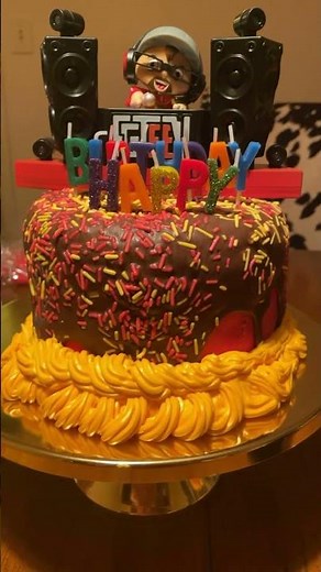 DIY Marshmallow Fondant FGTEEV Birthday Cake | Moses turns 6 #cookingshorts #fgteev #youtubeshorts