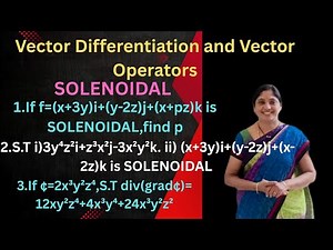 Solenoidal Vector