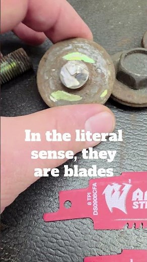 Turning 1 Sawzall Blade into 4