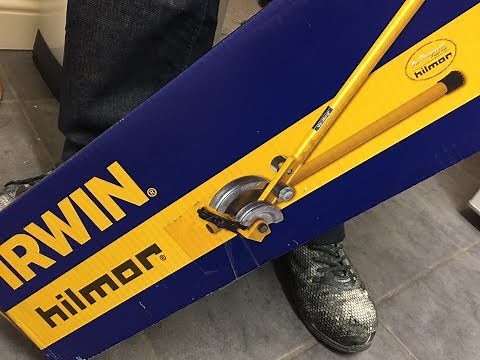 Irwin Hilmor GLM Pipe Bender 15mm and 22mm review and unboxing