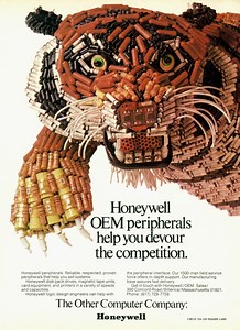 Electronic parts tiger – Old Honeywell ad