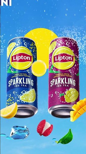 Kıpır kıpır bir yenilik: Lipton Ice Tea Sparkling