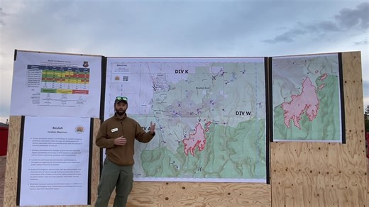 Sharing today's #BeulahFire operational update from Great Basin Team 4. Visit https://inciweb.wildfire.gov/incident-information/utwcf-beulah-fire for current maps, closure details, photos, and other information. #FireYear2025 | U.S. Forest Service Uinta-Wasatch-Cache National Forest