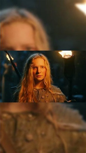 The Ice Wall | Rings of Power Prologue #shorts #lotr