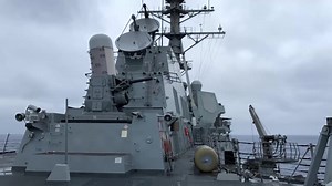 USS Dewey (DDG 105) tests CIWS for a PACFIRE