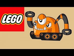 How to Build LEGO Mixels - Kraw Mix - Stop Motion Build