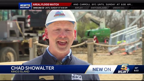 Inside look at Soak City expansion: Kings Island building new water ride