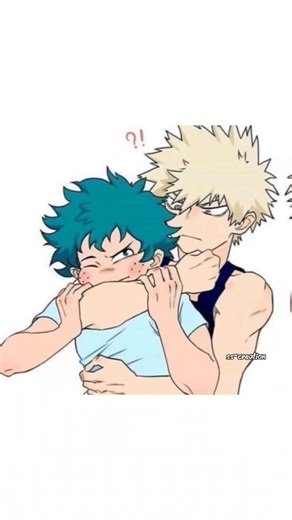 deku poke him (kacchan) 🤭❤️ #myheroacademia #bkdk #cute #trendingshorts