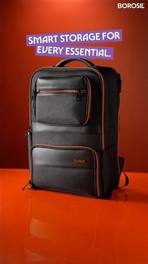 NEW LAUNCH 🚀 Borosil MaxPack Professional Backpack 🎒 | 20L Work Backpack + FREE Glass Lunch Box