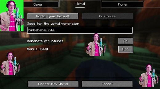 【MC】辛巴巴种子？低音炮预警