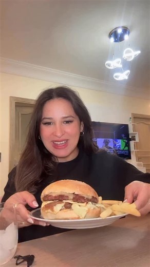 Eat with me 🍔 burger . . . . . #food #moroccanfood #mukbang #eatingshow #eating #foodlover #cheese #cheeseburger #mukbangs #instafood #foodie #foodlover #maroc #casa #casablanca #nuggets #fries #burger #cheeseburger | ASMR arabic FOOD