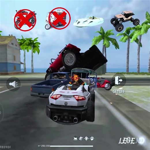 Monster Truck vs Big Cars Ramp Challenge! 🚜💥 Who Will Survive? #reverse #shorts #carcrash