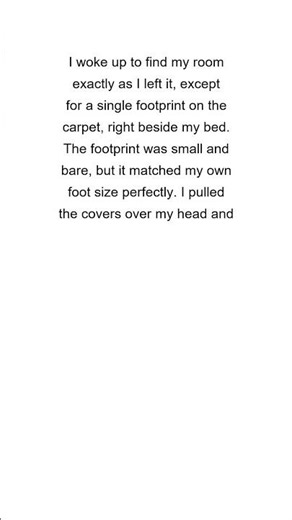 THE FOOTPRINT AWAITED