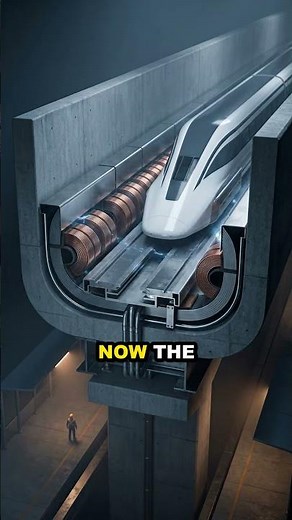 The Train That Floats on Magnets at 600 km/h 🚄