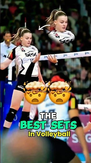 The BEST SETS In Volleyball #volleyball