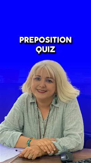 Here is a quiz on prepositions to test your English skills! English prepositions can be tricky! Comment “40” and I will send you 40 different prepositions with their examples! If this video was confusing to you in any way, consider taking my English classes! I'm Mitra Madani, an English teacher with more than 30 years of experience. I have taught English to students from all over the world and have always seen significant improvement in their English skills. If you'd like to book a class with me