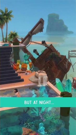 Legend Says No Ship Leaves Her Waters… 🌊 | Sims 4 Mermaid Build