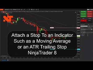 💡 Learn How to Attach Stops Loss or Limit Orders to Indicators in NinjaTrader 8!