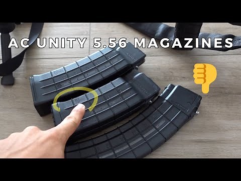 High capacity AC-Unity 5.56 Magazines