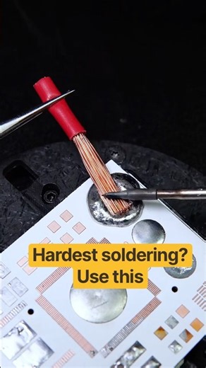 Amazing soldering makes easier #soldering #solderpaste #solderingtools