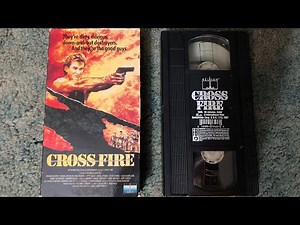Opening To Crossfire 1989 VHS