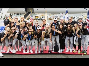 How Team USA Celebrated World Cup Win