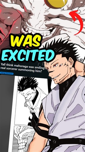 Mahoraga Was Exited When He...