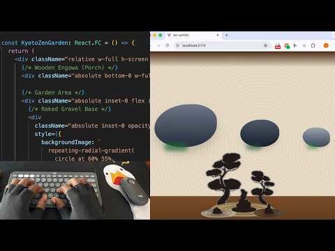 ASMR Programming – Serene Japanese Zen Garden Coding – No Talking” 🌿💻