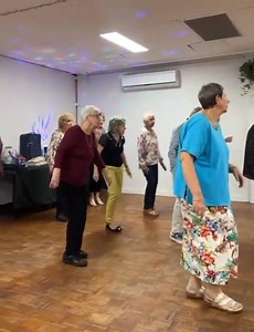 John ..Vocals and drums, Trains with our line dancers, enjoying the band. | Gold Coast Country Music Club Inc.