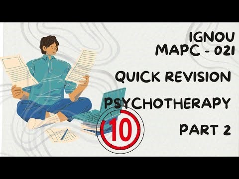MAPC-021/LAST MINUTE REVISION/IGNOU