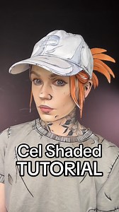 52K views · 2.5K reactions | A quick and easy Cel Shading Makeup Tutorial! ❤️ Let me know if you have any other tutorial requests! I used both Borderlands and Arcane as a style reference. #borderlands #arcane #cosplay #makeuptutorial #cosplaytutorial #makeupartist #gaming | Jo Steel | Facebook