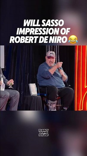 Will Sasso’s Effortless De Niro Impression 😂 #WillSasso #AdamRay #DrPhil #RobertDeNiro