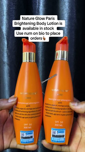Nature Glow Paris Brightening Body Lotion - Skin Care Review