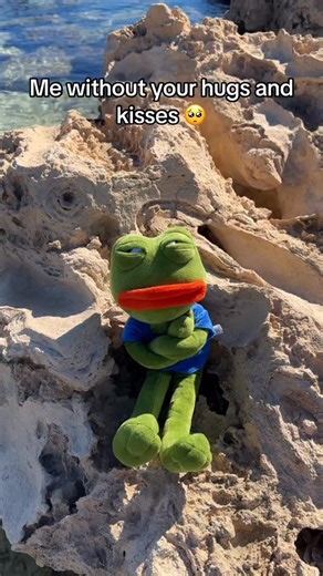 Relatable Pepe & Pepa on Instagram: "I miss you 😭💔 . . . . . #relatable #missedyou #withoutyou #plush #plushies #bestie #pepe #plushie #heartbroken #sad #relatable #pepe #pepa"
