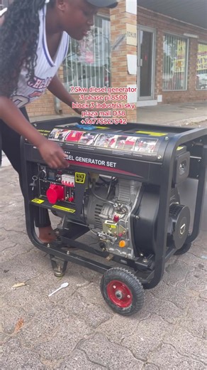 7.5kW Diesel Generator - 3 Phase, P18500 | Sky Plaza Mall