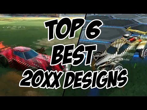 Top 6 BEST 20xx Colour Combinations/Designs - Rocket League