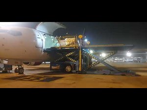 quy trình chất xếp hàng lên máy bay