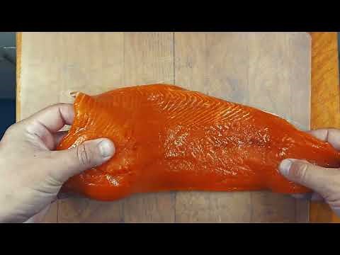How to Cut Salmon Fillets Into Portions - Skin-On Whole Side Fillet | Essential Culinary Techniques