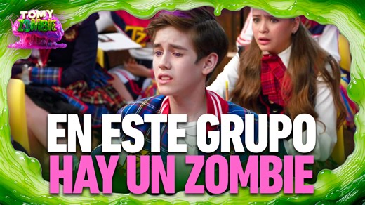 Caro, preocupada por el comportamiento de su hermano Tomy, se acerca a Zaira, Boby y Frankie, pues cree que su hermano es un zombie y podría estar en peligro. 😱🧟‍♂️ #TomyZombie | Canal 5