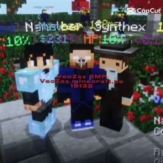 VeoZaxSMP Photoshoot ✨ #minecraft #edit #reels #shorts