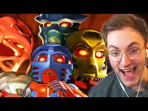 We went INSANE watching the Bionicles Movie...