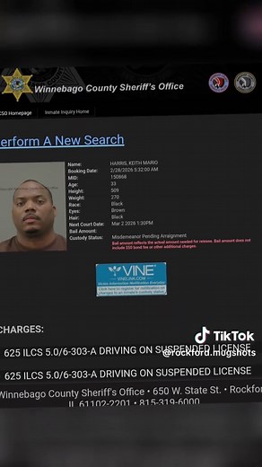 Daily Mugshot Updates from Rockford, IL